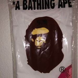 Bape A Bathing Ape Camo Monkey Head T-shirt